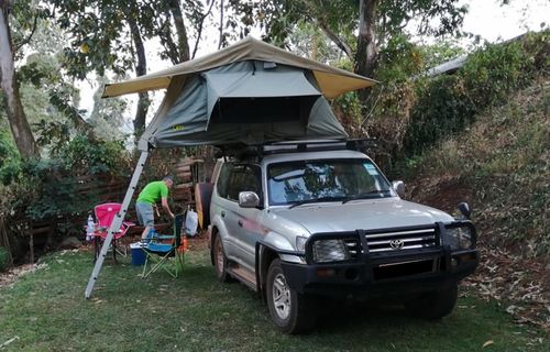 4x4 Land Cruiser Prado TX/TZ with Rooftop Tent