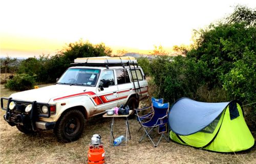 Car Rental Kenya with Camping Gear