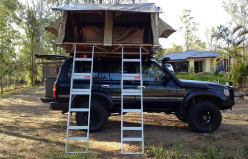Land Cruiser GX with Rooftop Tent for Hire Kenya